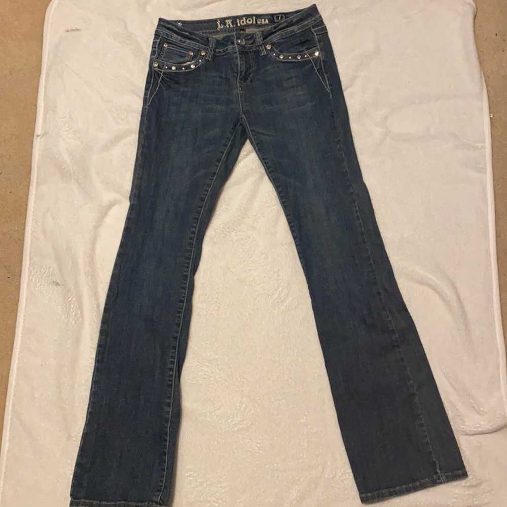 L.A. idol USA women’s bootcut jeans